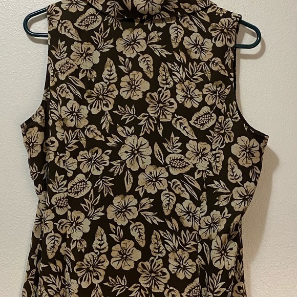 Coldwater Creek Dress Women’s Size P16 Button Down Front Sleeveless - Picture 7 of 11